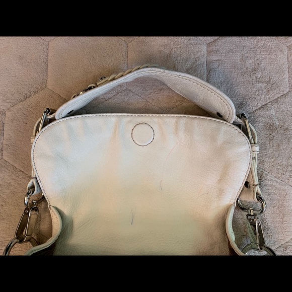 Banana Republic ivory 100% leather handbag - Picture 5 of 8